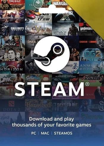 Gift Card Steam (R$ 50,00)